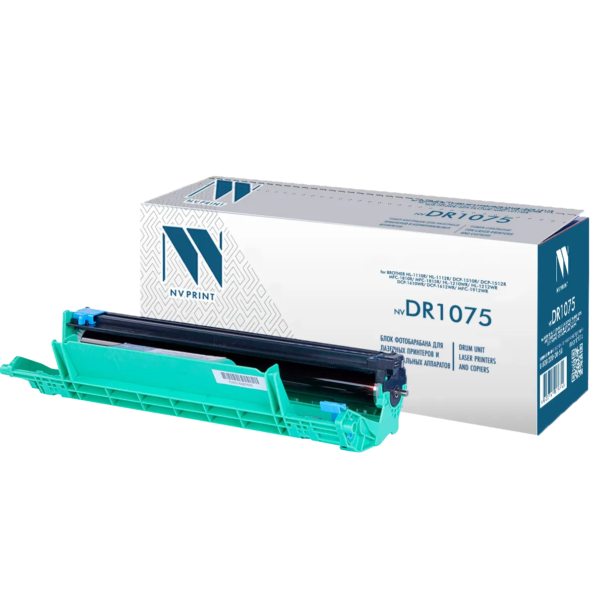 Фотобарабан NV Print NV-DR1075, для Brother, 10000 страниц, чёрный, OPC, фото 2