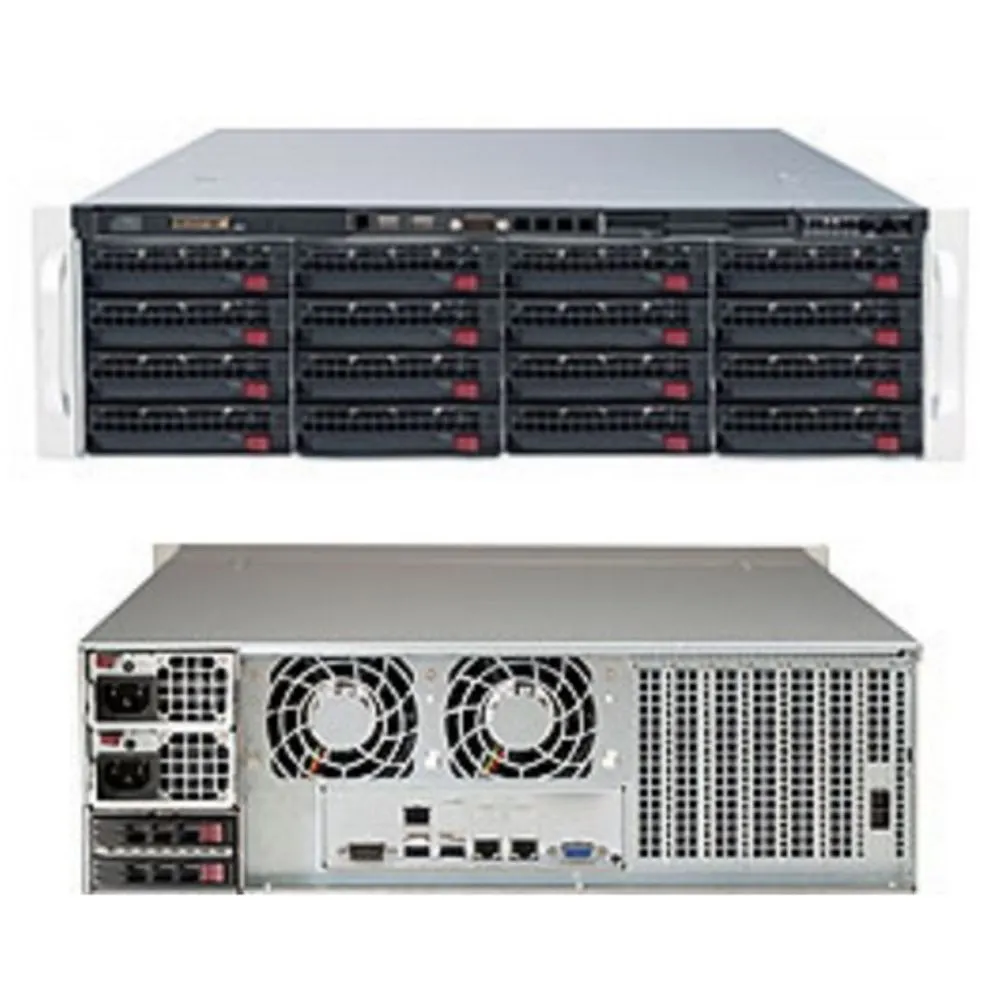 Серверная платформа SuperMicro SSG-6039P-E1CR16H, 3U, 2×LGA3647, 16×3.5" SAS3/SATA3, фото 2