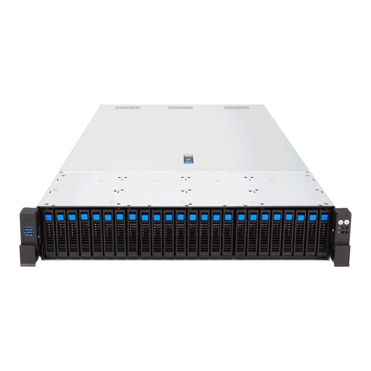 Серверная платформа ASUS RS720-E12-RS24U, 2U, 2×LGA 4710, 32×DDR5, 24×NVMe