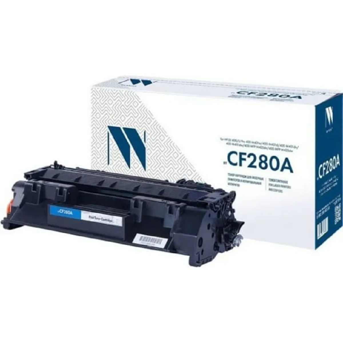 Тонер-картридж NV Print NV-CF280A, черный, 2700 страниц, для HP LaserJet Pro 400
