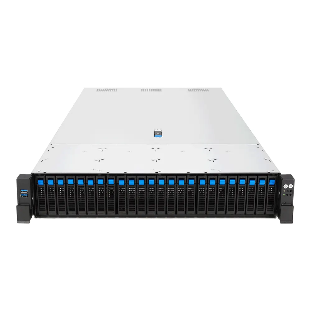 Серверная платформа ASUS RS720-E12-RS24G, 2U, 2x LGA4710, 32x DDR5, 24x NVMe, фото 2