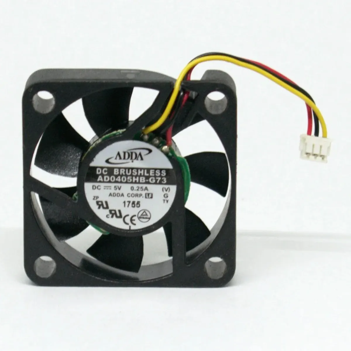 Вентилятор Adda AD0412HB-G73, осевой, 40×40×10 мм, 12 В, 3-pin