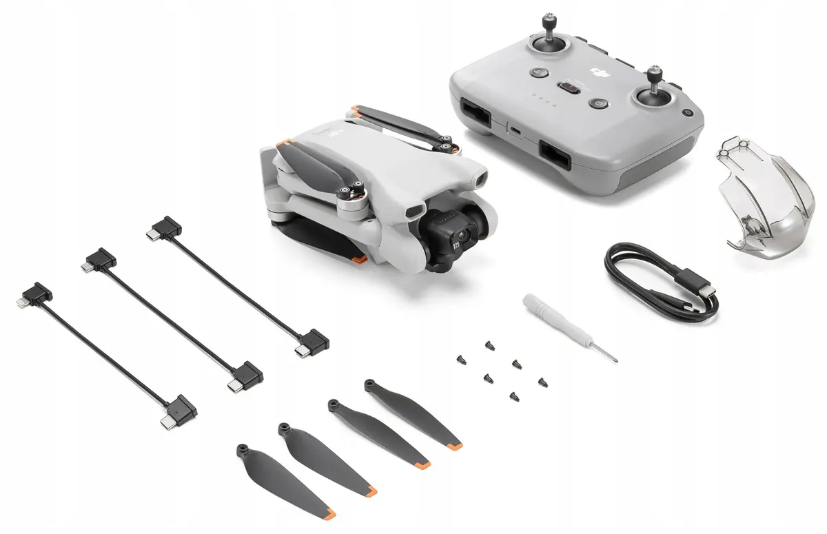 Квадрокоптер DJI Mini 3 Standard Version с пультом DJI RC-N1, 4K, 38 мин, фото 2