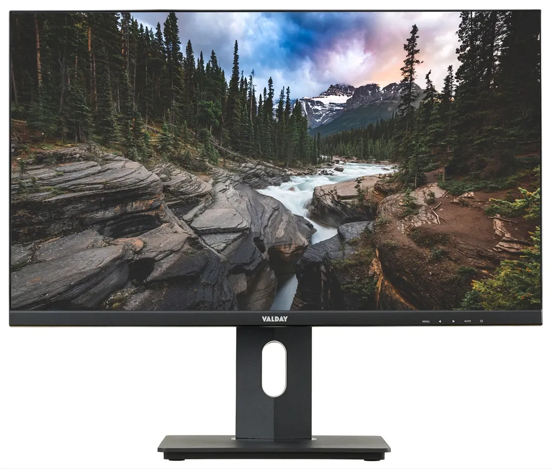 Монитор VALDAY IP238VL1, 23.8", IPS, 1920x1080, 75 Гц, HDMI/DP/VGA, фото 2