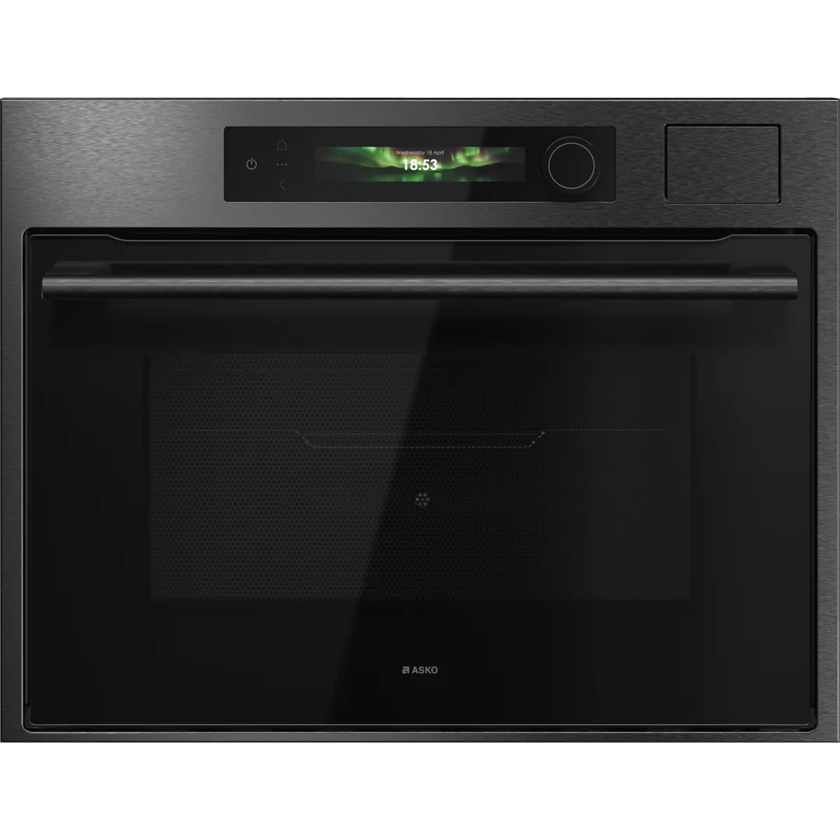 Духовой шкаф ASKO OCSM64BSH, 45 см, 51 л, СВЧ и пар, 250 °C, чёрный, фото 2