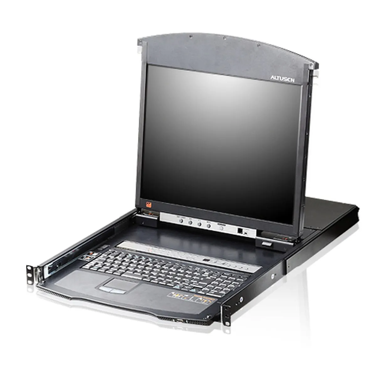 KVM-консоль ATEN KL1516AIM-AXA-RG, 17", 16 портов, LCD, 1U, KVM over IP