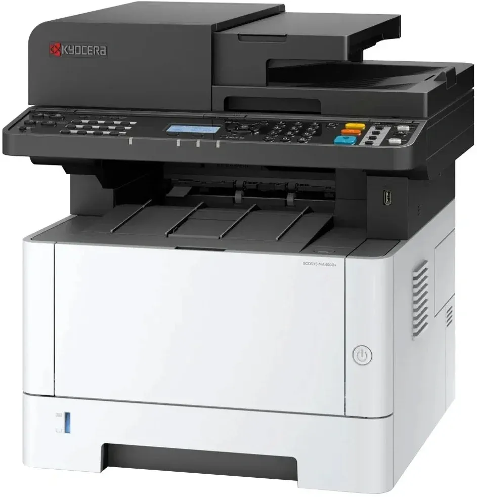 МФУ Kyocera ECOSYS MA4000fx, A4, ч/б лазерное, 40 стр/мин, 1200x1200 dpi, дуплекс, автоподатчик, фото 2