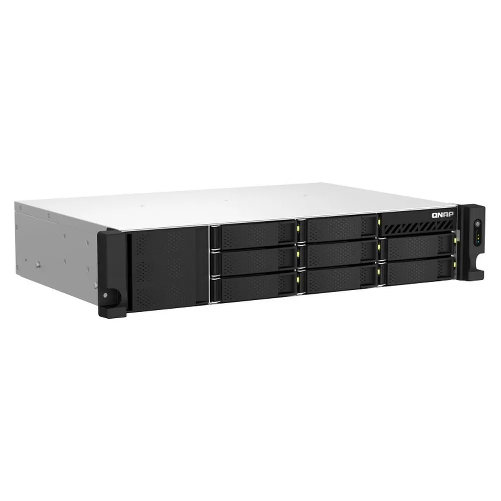 СХД QNAP TS-864eU-8G, NAS 2U, 8 отсеков, 2×2,5GbE, Celeron N5095, фото 2
