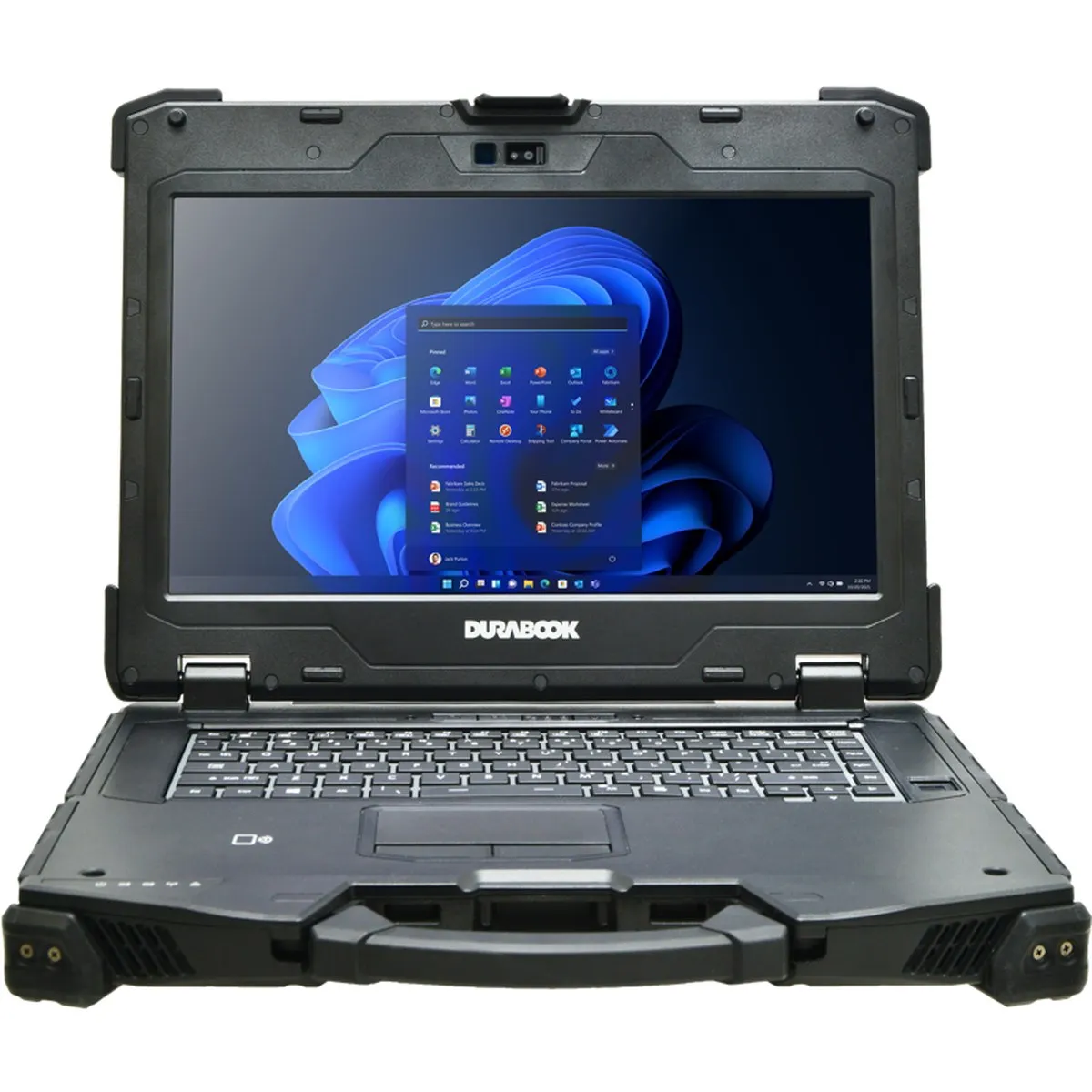 Ноутбук защищённый Durabook Z14I Gen3 Basic, 14" FHD 1200 нит, Core Ultra 5 125U, 16 ГБ, 256 ГБ SSD, IP66