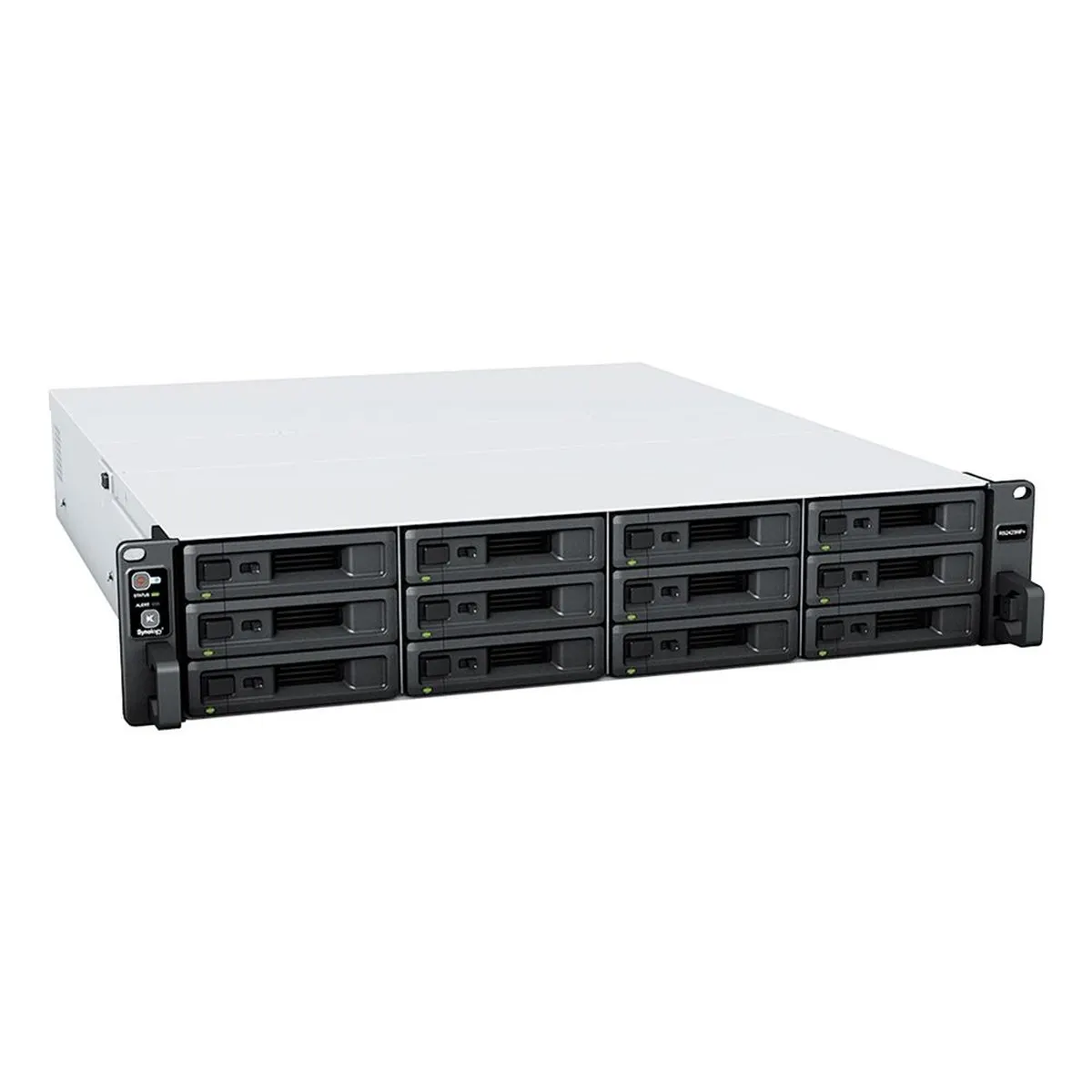 СХД Synology RS2423+, 12 отсеков SATA, AMD Ryzen V1780B, 8 ГБ DDR4, 2U