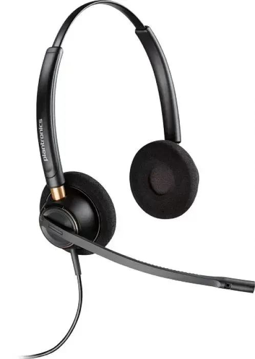 Гарнитура Plantronics EncorePro HW520 89434-02, Wideband, QD, бинауральная, фото 2