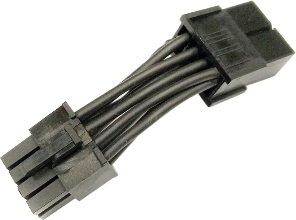 Кабель-адаптер Supermicro CBL-PWEX-0663, 8-pin EPS12V → 8-pin PCIe, 5 см, фото 2