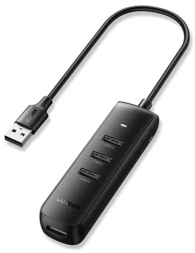 Хаб Ugreen CM416 (10915), 4 порта USB-A, USB 3.0, кабель 25 см, фото 2
