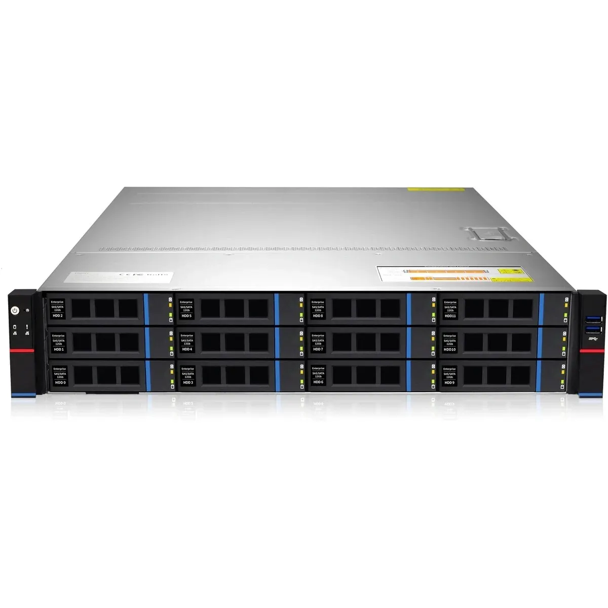 Сервер IRU Rock g2212ig3, 2×Xeon Gold 6330, 2×32 ГБ, 2×480 ГБ SSD, 2U