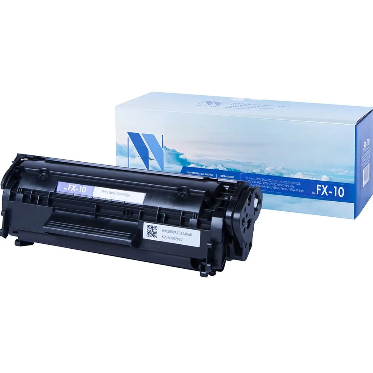 Картридж NV Print NV-FX10, совместимый с Canon FX-10, чёрный, 2000 страниц, фото 2