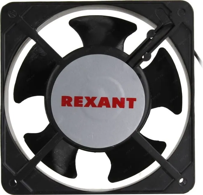 Вентилятор Rexant 72-6122 (12038HSL), осевой 120x120x38 мм, 220 В AC, 2650 об/мин, фото 2