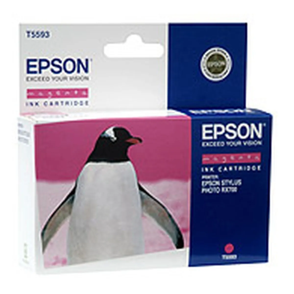 Картридж Epson C13T55934010 (T5593), пурпурный, 13 мл, пигментные чернила