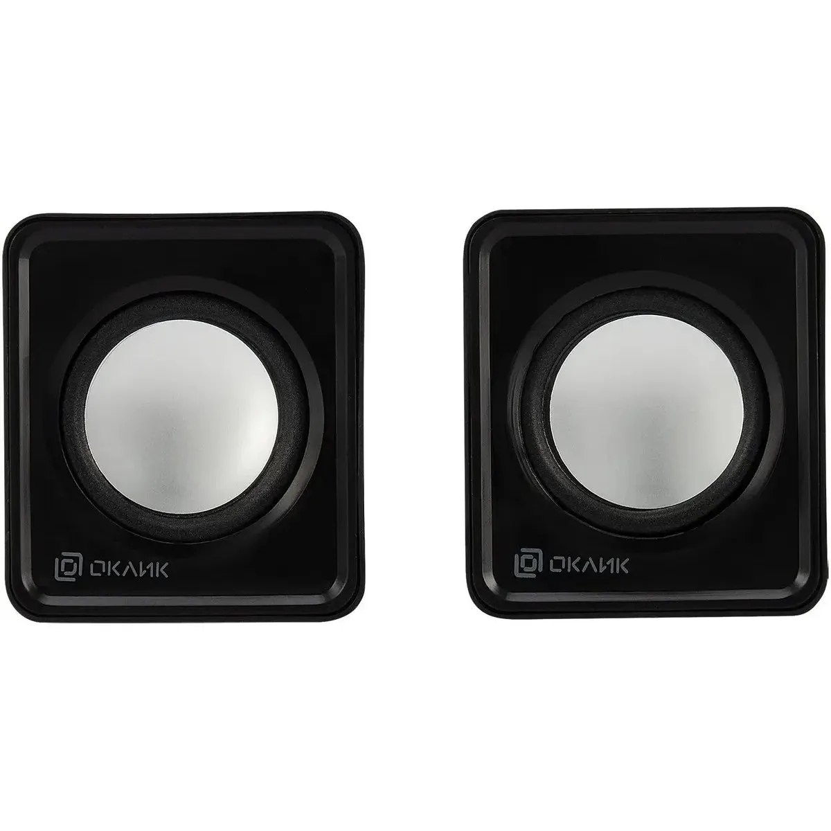 Колонки Oklick OK-331, 2.0, 6 Вт, USB-питание, 3.5 мм, черный
