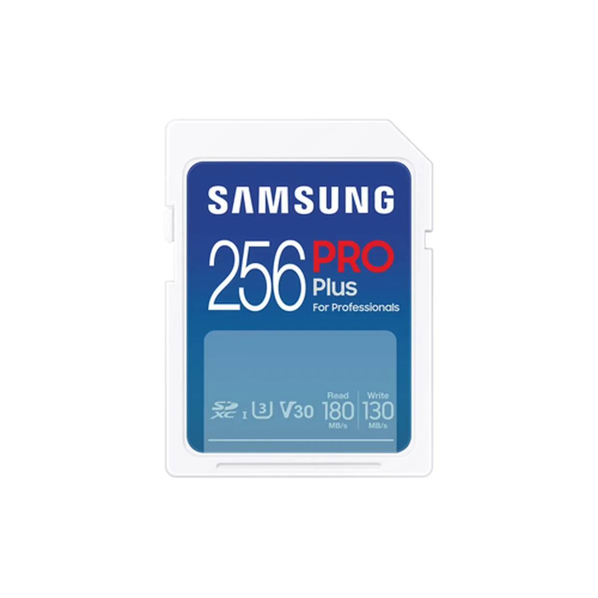 Карта памяти Samsung PRO Plus MB-SD256S, SDXC, 256 ГБ, UHS-I U3 V30