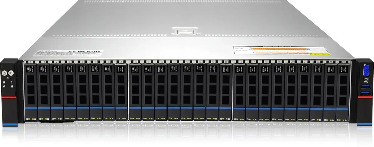 Сервер IRU Rock g2225p 2198666, 2×Xeon Gold 6348, 4×32 ГБ, 2×1800 ГБ SAS-3, 2×480 ГБ SSD, фото 2