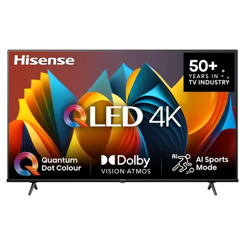 Телевизор Hisense 65E7NQ, 65" QLED 4K Ultra HD, 60 Гц, Smart TV Vidaa, фото 2