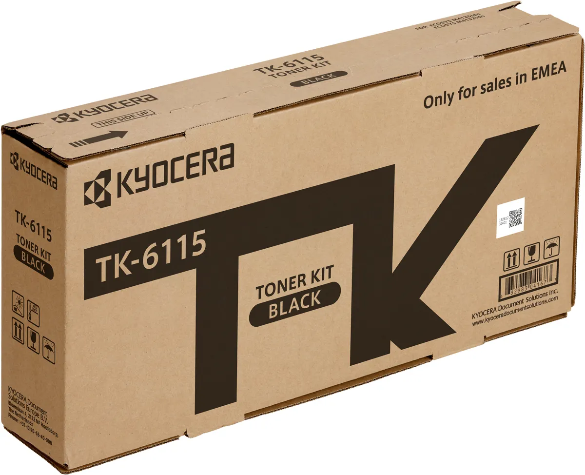 Тонер-картридж Kyocera TK-6115 (1T02P10NL0), черный, 15 000 страниц, ISO/IEC 19752, фото 2