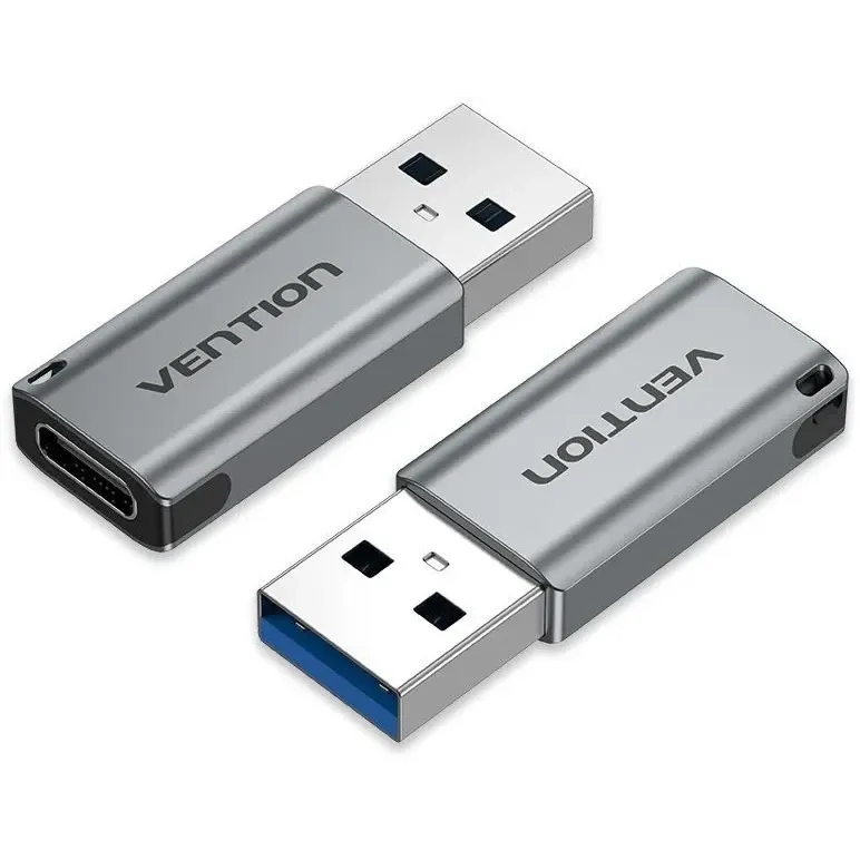 Адаптер Vention CDPH0 OTG USB-C (F) — USB 3.0 A (M), 5 Гбит/с, фото 2