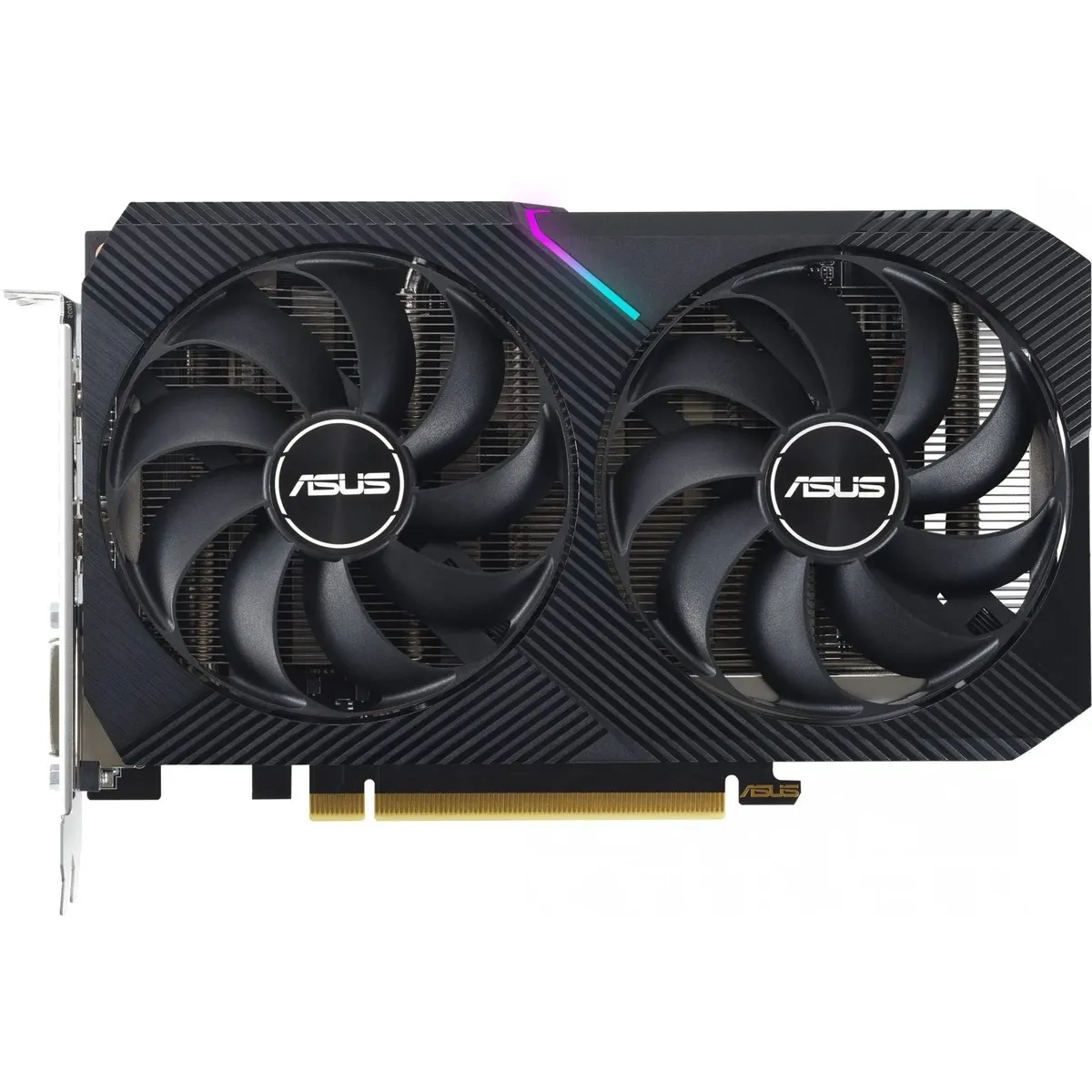 Видеокарта ASUS DUAL-RTX3050-O8G-V2, GeForce RTX 3050, 8 ГБ GDDR6, 128 бит, PCIe 4.0