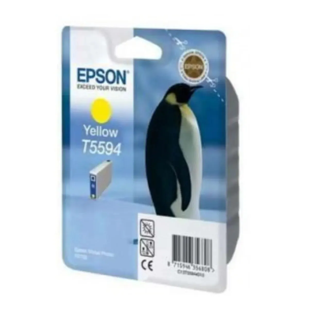 Картридж Epson C13T55944010 (T5594), желтый, 13 мл, для Stylus Photo RX700