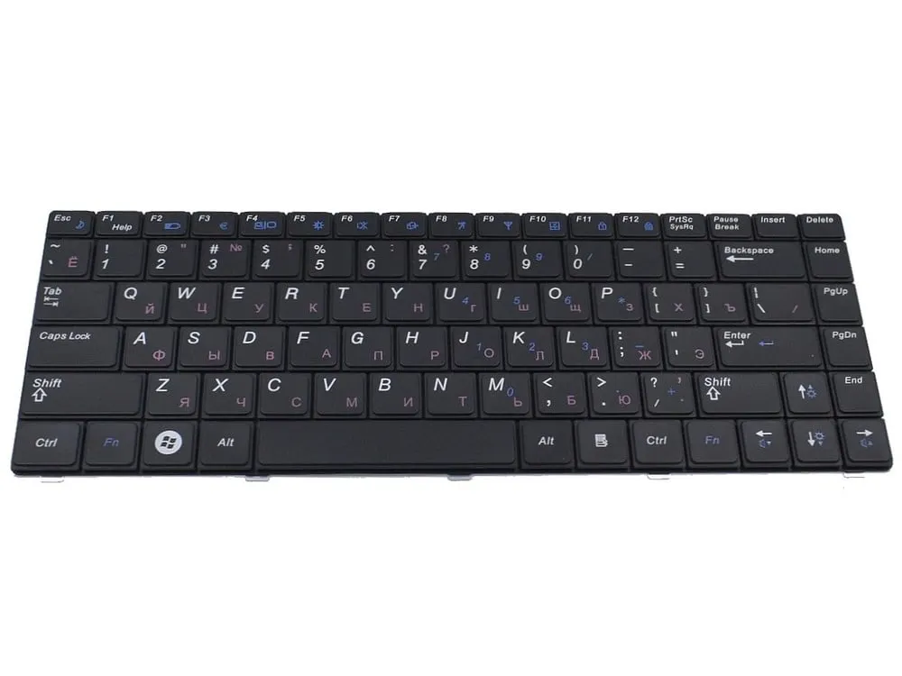 Клавиатура Samsung BA59-02490C для ноутбука, 86 клавиш, QWERTY, черная, фото 2