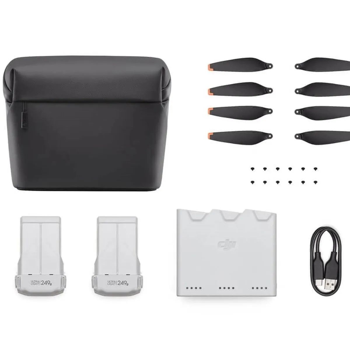 Комплект аксессуаров DJI CP.MA.00000495.01 Mini 3 Pro Fly More Kit, 2×2453 мА·ч, 7.38 В, LiPo 2S