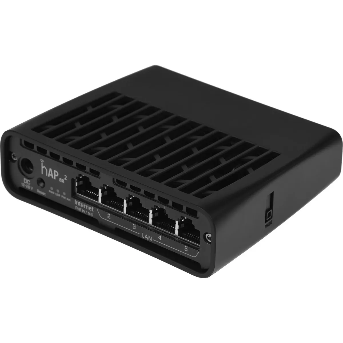 Маршрутизатор MikroTik hAP ax2 C52iG-5HaxD2HaxD-TC, Wi-Fi 6, 5×1GbE, PoE
