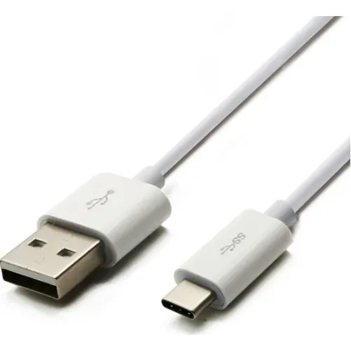 Кабель Rexant 18-1881-1, USB Type-A 2.0 — USB Type-C 3.1, 1 м, белый, фото 2