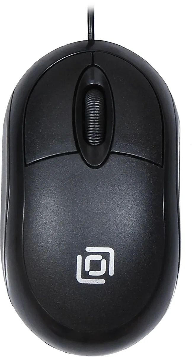 Мышь Oklick 105S (400941), оптическая, 800 DPI, USB, 2 кнопки, чёрная, фото 2