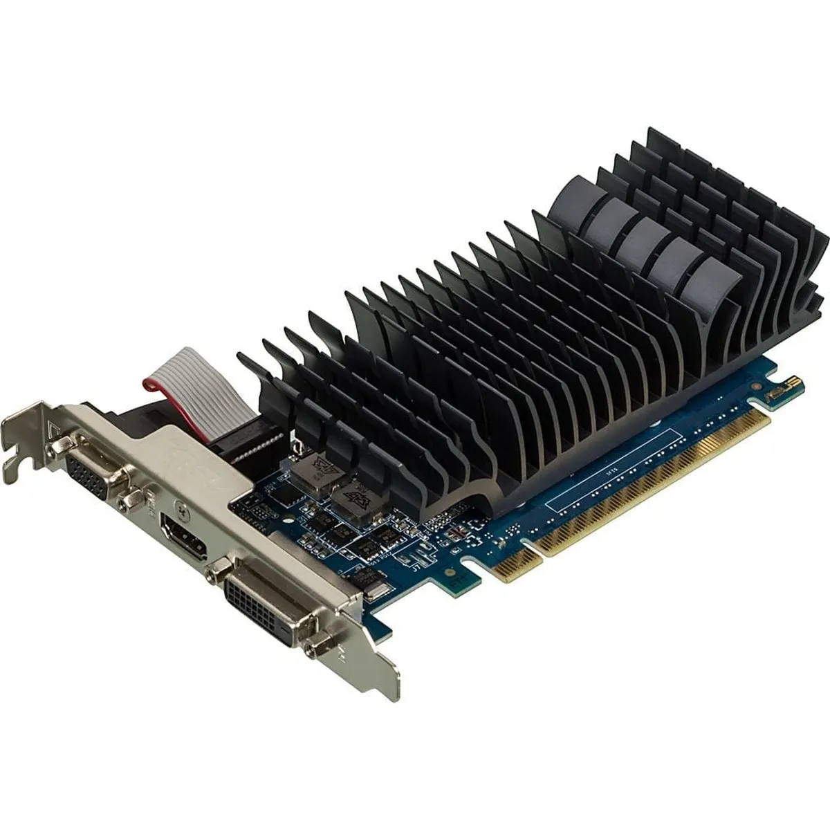 Видеокарта ASUS GT730-SL-2GD5-BRK, GeForce GT 730, 2 ГБ GDDR5, 64 бит, LP