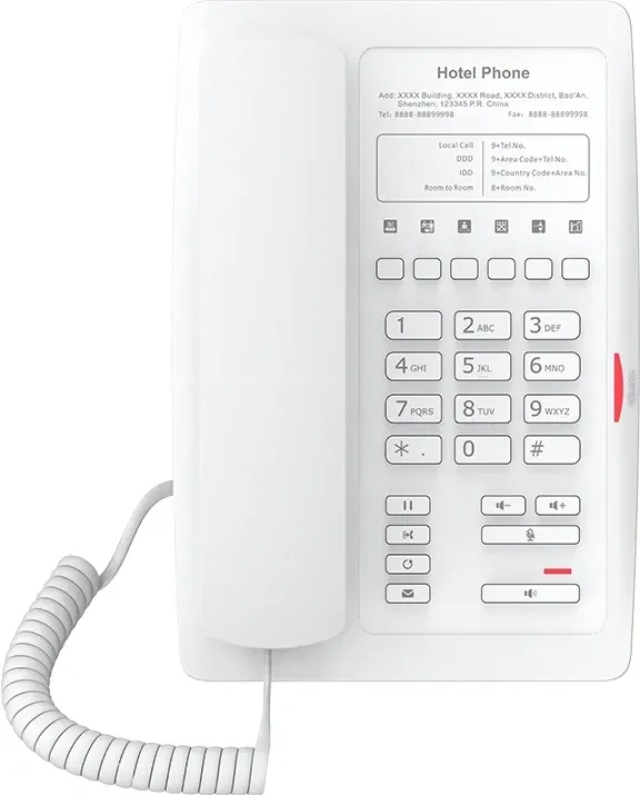 IP-телефон Fanvil H3W, 2 SIP-аккаунта, PoE, Wi-Fi, 2×100 Мбит/с, фото 2