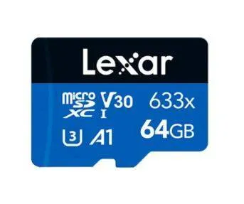 Карта памяти Lexar LMS0633064G-BNNNG microSDXC 64 ГБ, UHS-I U3 V30 A1, фото 2