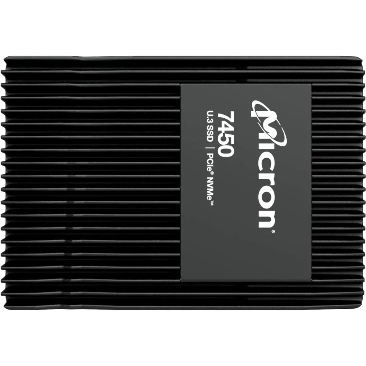 SSD Micron 7450 MAX MTFDKCC12T8TFS-1BC1ZABYY, 12800 ГБ, U.3, NVMe PCIe 4.0 x4