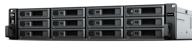 СХД Synology RS2423+-NC2-003, 2U 12 отсеков, AMD Ryzen V1780B 3,35 ГГц, 8 ГБ DDR4, фото 2