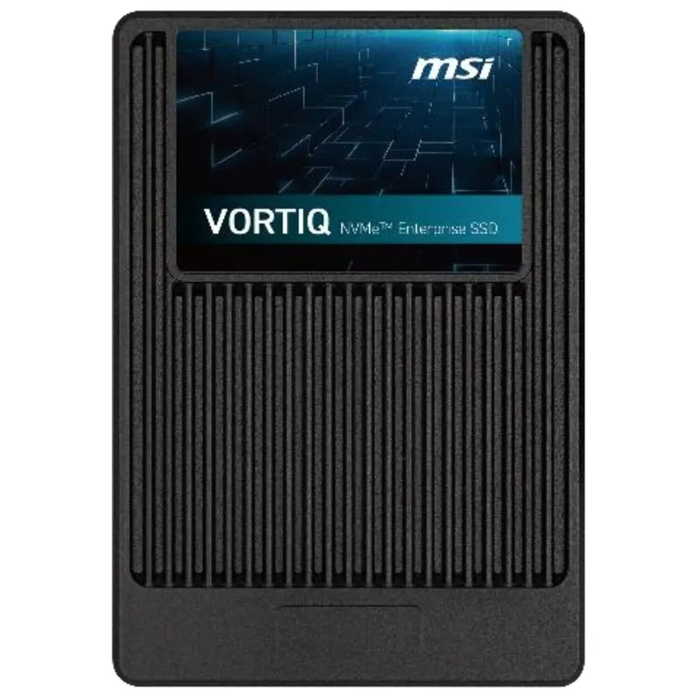 SSD MSI VORTIQ E21SYMWT S78-440T100-P83, 7680 ГБ, U.2 2.5", PCIe 4.0 NVMe, 7400/7000 МБ/с, фото 2