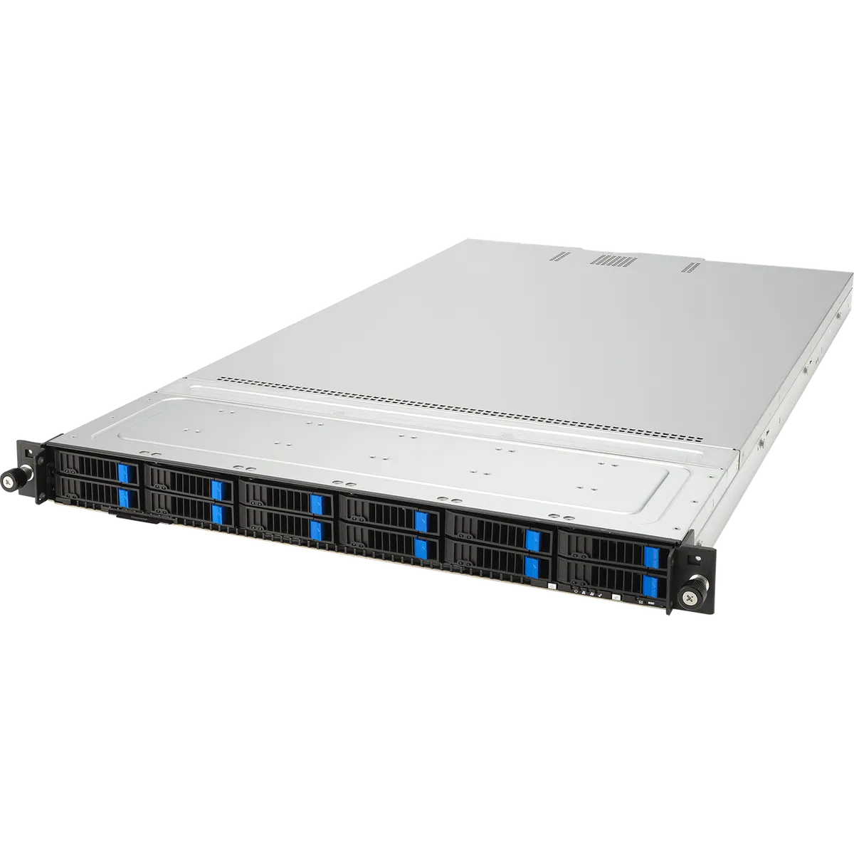 Серверная платформа ASUS RS700A-E12-RS12U, 1U, 2×SP5, 24×DDR5, 12×2.5" NVMe, фото 2
