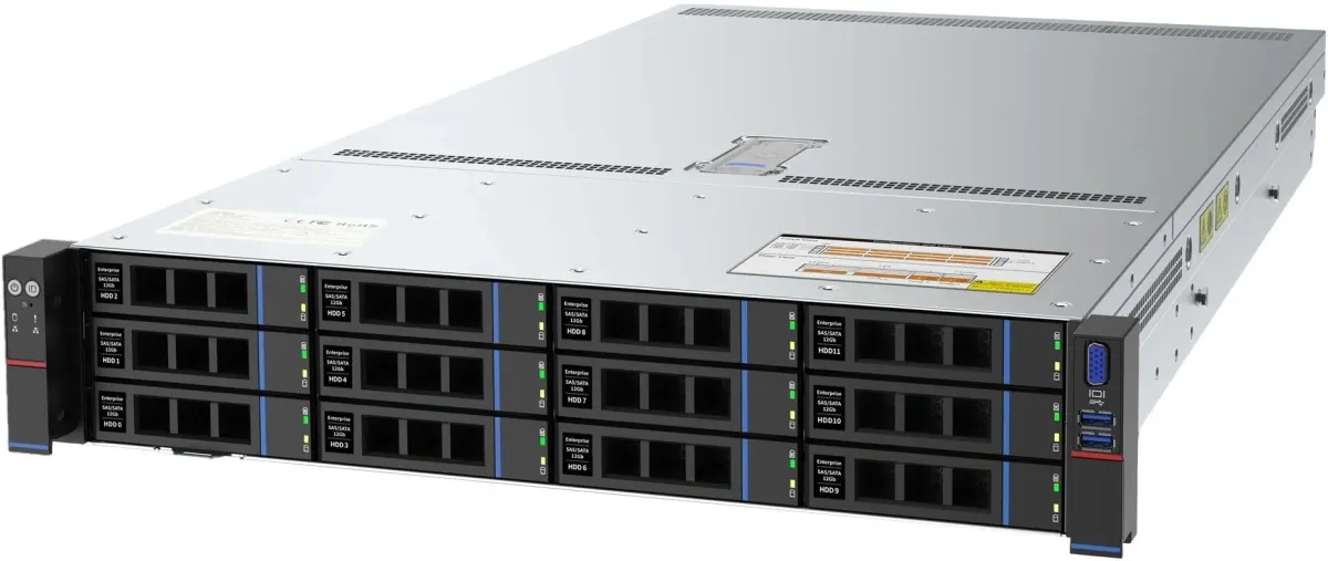 Сервер IRU 2159496, Rock G2212P, 2×Xeon Gold 6348, 128ГБ, 2×480ГБ SSD, 2U, фото 2
