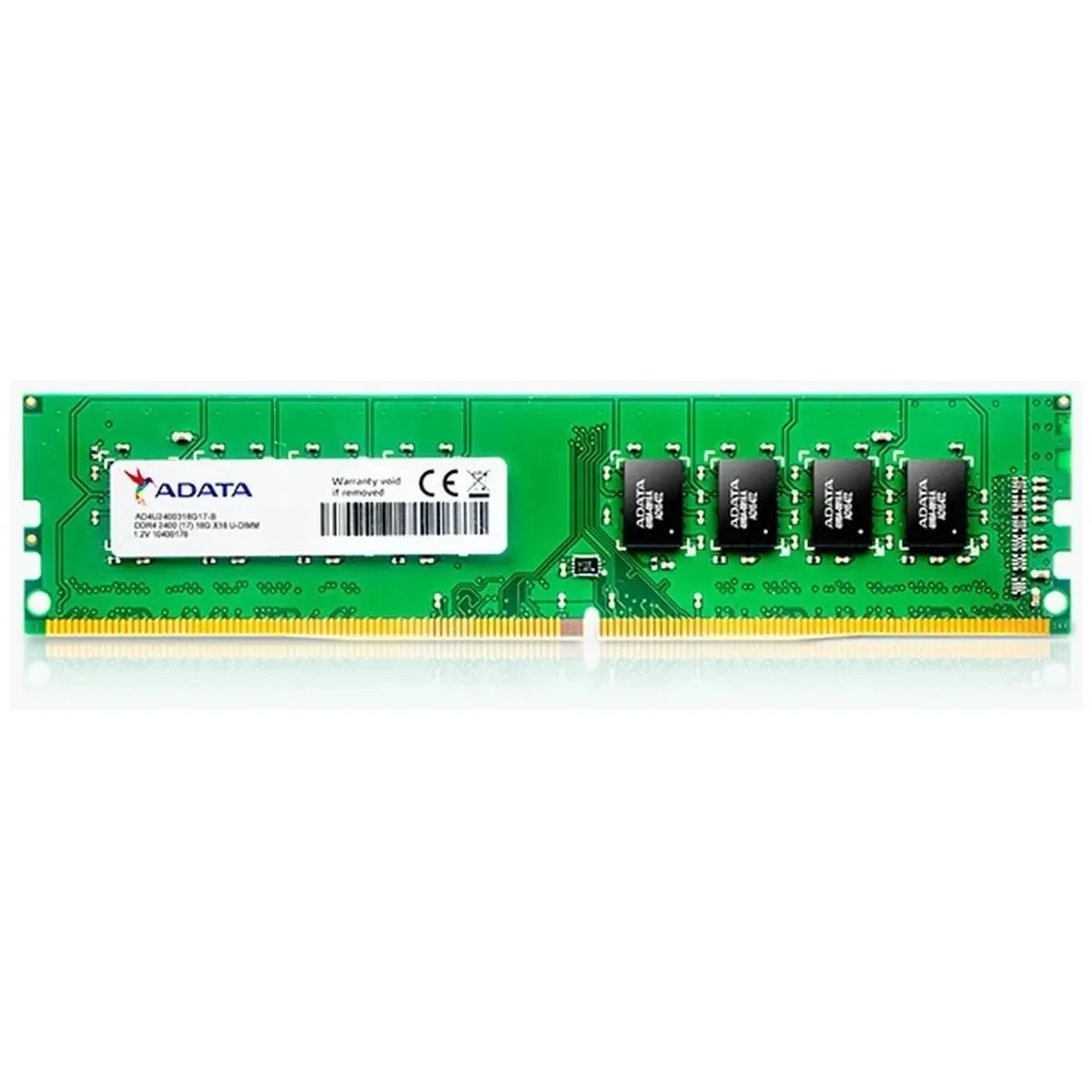 Модуль памяти ADATA A06P26KC4R1-BHKS, DDR4 ECC UDIMM, 4 ГБ, 2666 МГц, 1.2 В