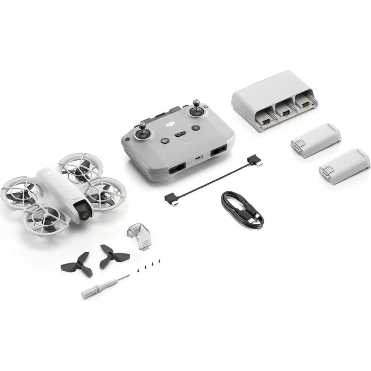 Квадрокоптер DJI NEO Fly More Combo, пульт RC-N3, 3 АКБ, хаб