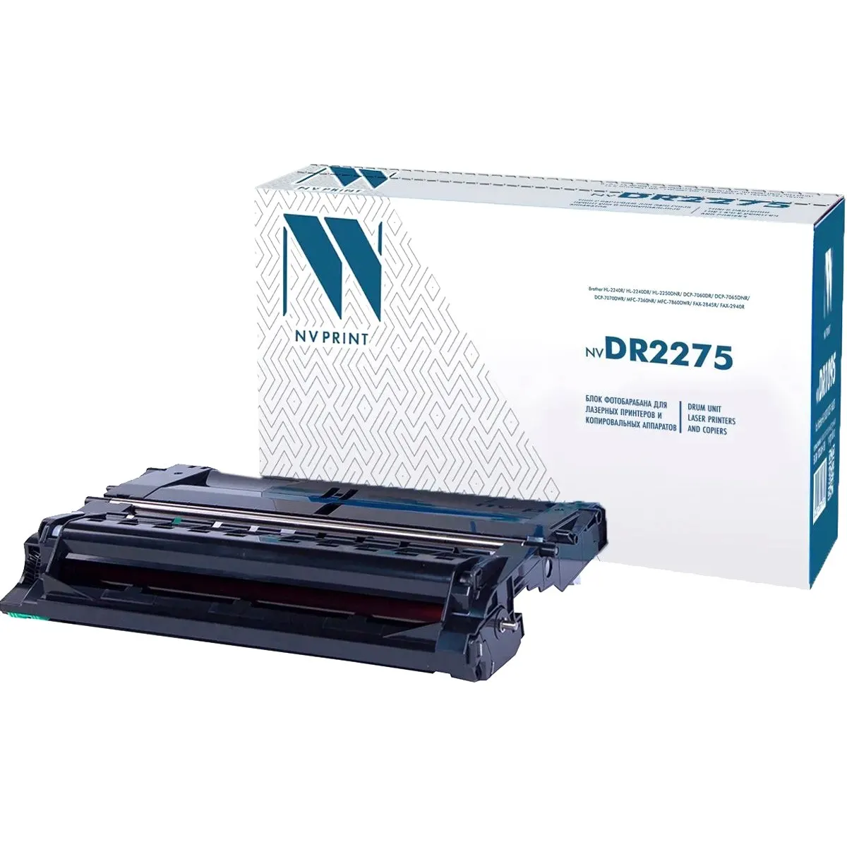 Фотобарабан NV Print NV-DR2275 для Brother, чёрный, 12000 страниц