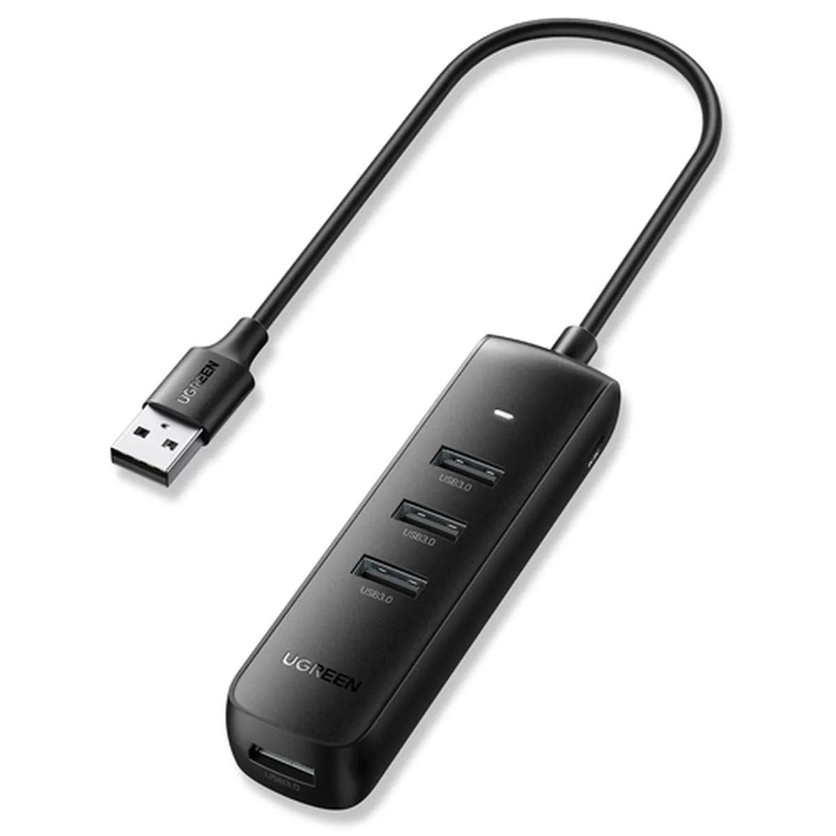 Хаб Ugreen CM416 (10915), 4 порта USB-A, USB 3.0, кабель 25 см