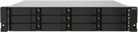 СХД QNAP TS-1232PXU-RP-4G, 12 отсеков, 2U, 2×10GbE SFP+, 2×2,5GbE, 4 ГБ DDR4, фото 2