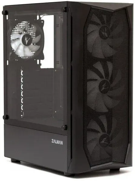 Корпус Zalman N4 Rev.1, Midi Tower, ATX, окно, 6×RGB-вентиляторов, фото 2
