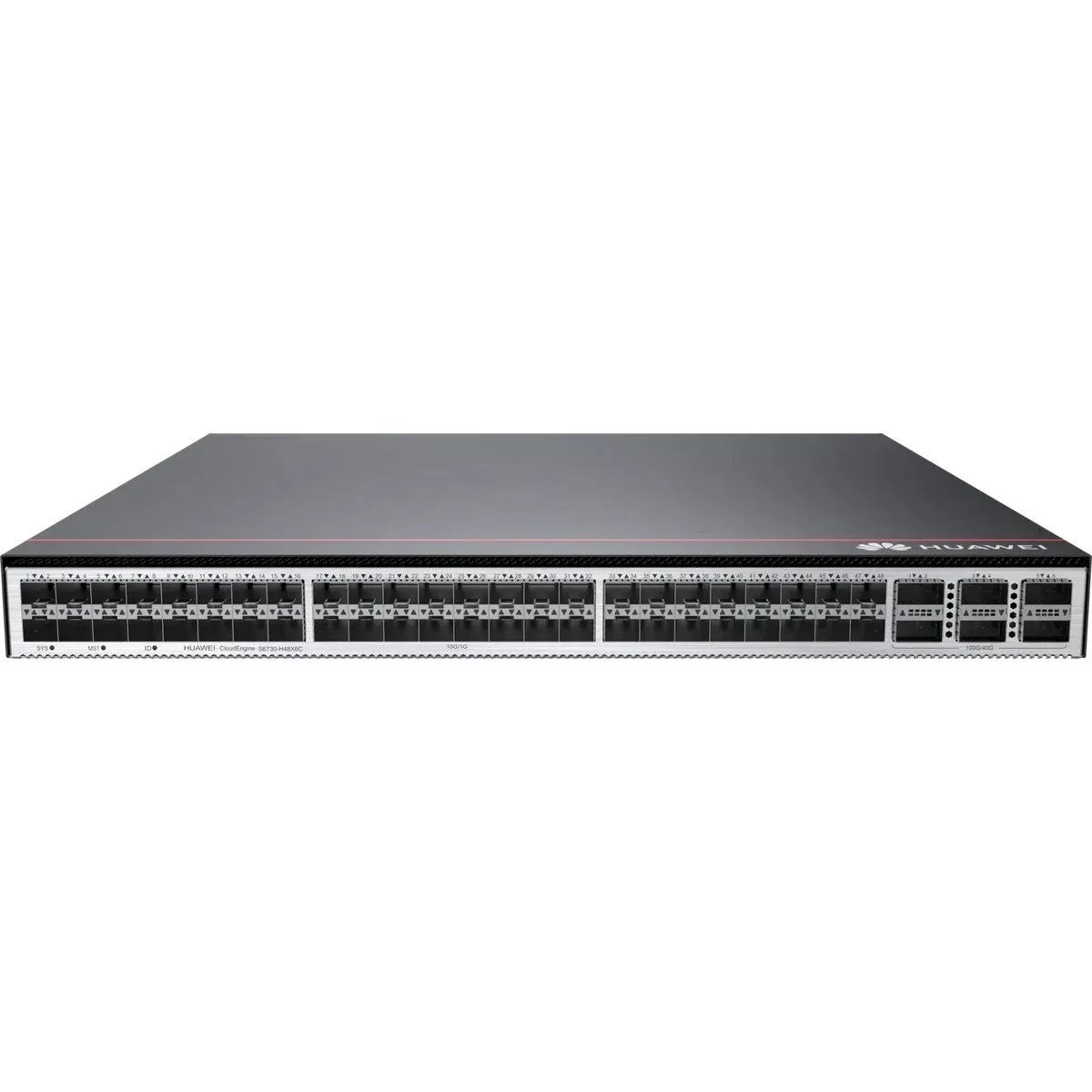 Коммутатор Huawei S6330-H48X6C, 48×10GE SFP+, 6×100GE QSFP28, L3, 1U