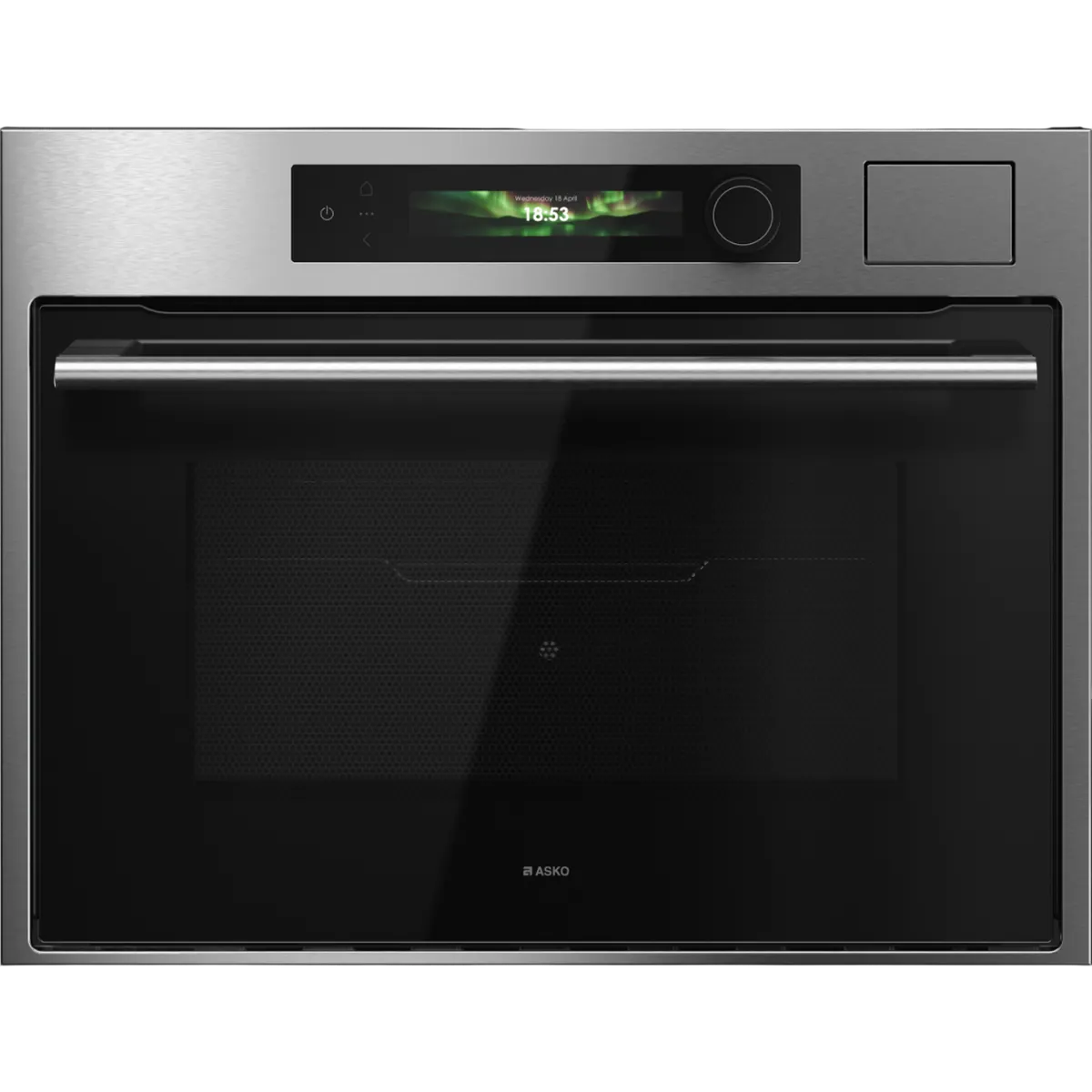 Духовой шкаф ASKO OCSM64SSH, 51 л, 45 см, СВЧ и пар, 11 режимов, фото 2